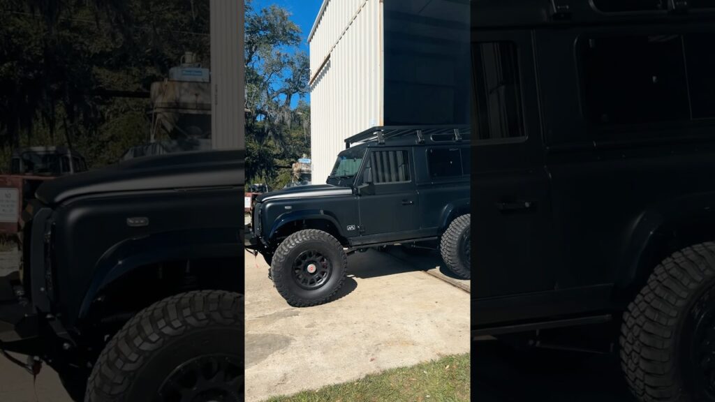 Avant et Après : L’Art de Transformer un Land Rover Defender 90 par HIMALAYA